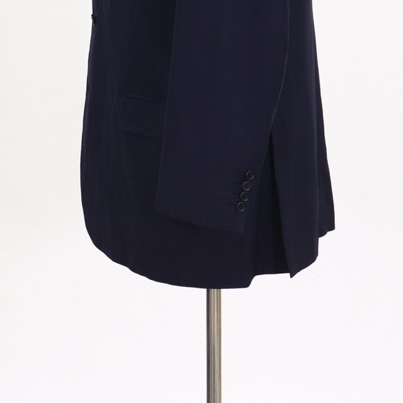 Brioni 46R Navy Blazer Sport Coat Jacket 3-Button Solid Y759 - Picture 8 of 11